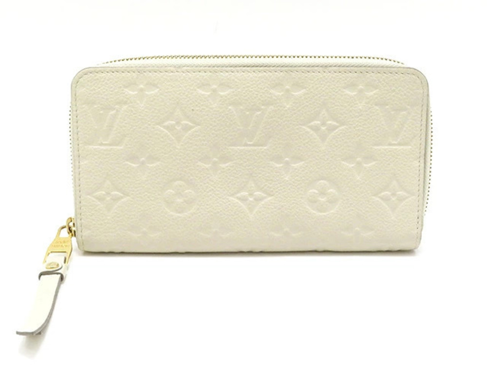 LOUIS VUITTON Portefeuille Secret Long Monogram Empreinte Neige